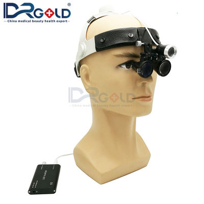 ποιότητας  Headband With Headlight LED Light 2.5X 3.5X Loupes /Medical Magnification Portable Dental ENT Surgical Loupes Dental Magnifier εργοστάσιο