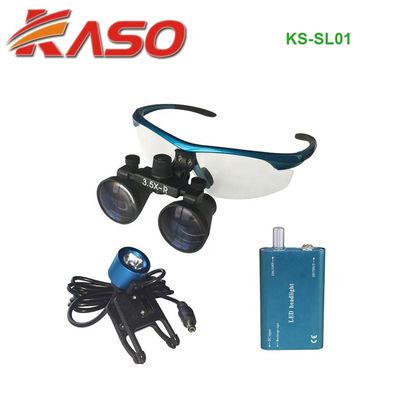 Χειρουργικό επικεφαλής φως ks-SL01 KASO για 3.5X 420mm χρωματισμένο ks-SL01 οδοντικό χειρουργικό Loupes